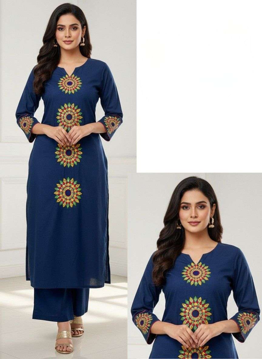 Dhabu cotton co-ord set